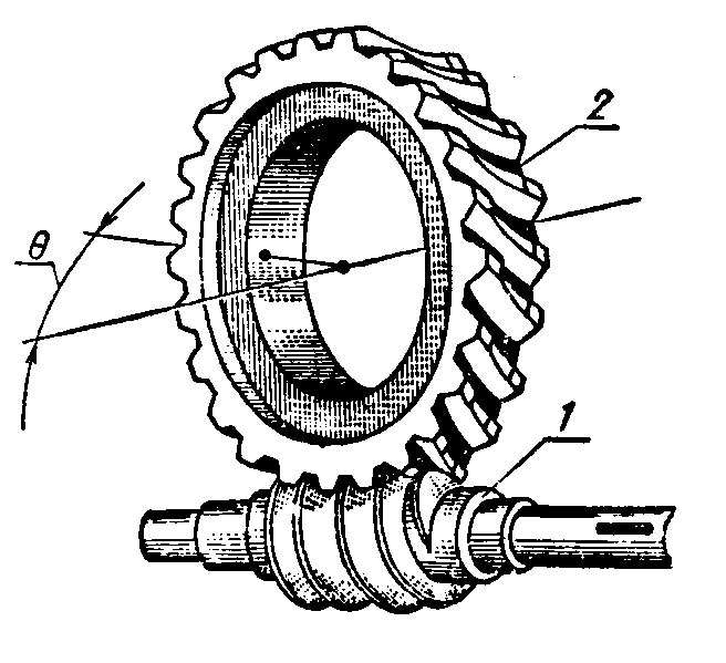 Червячный венец чертеж